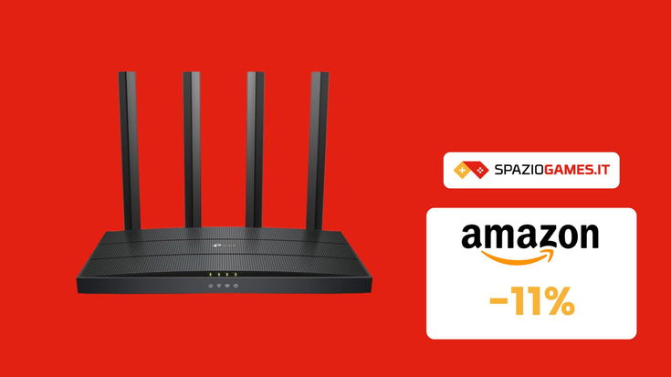 Prezzo PICCOLISSIMO su questo router TP-Link Wi-Fi 6! Lo paghi soli 39€!