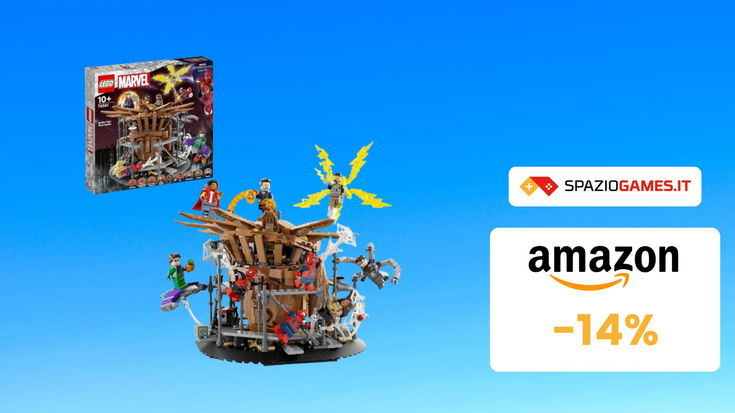 La Battaglia Finale di Spider-Man LEGO: BELLISSIMA e in SCONTO su Amazon! (-14%)