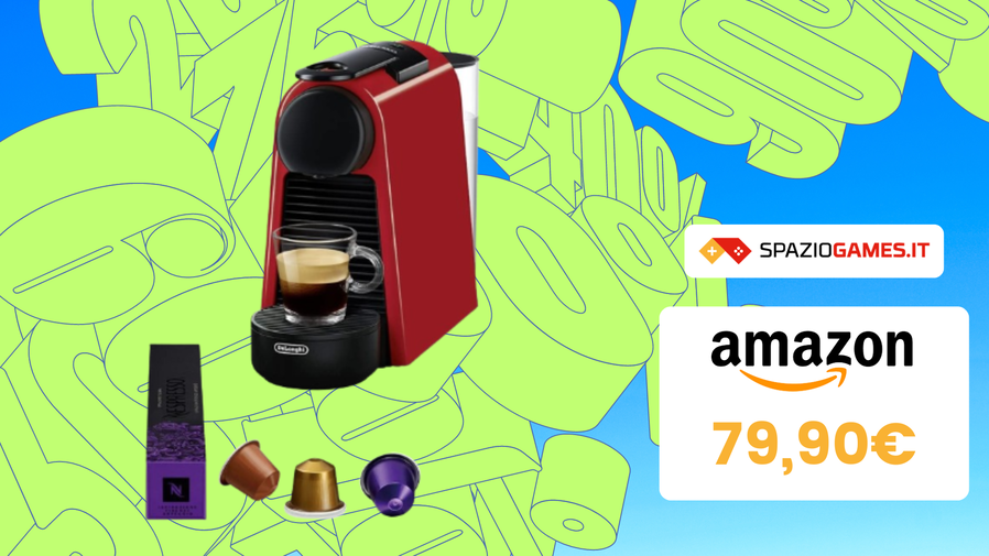 Immagine di SVUOTATUTTO AMAZON: macchina per caffè Nespresso a MENO DI 80€!