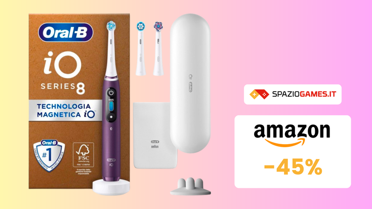 SUPER sconto sullo spazzolino elettrico Oral-B iO 8N! (-45%)