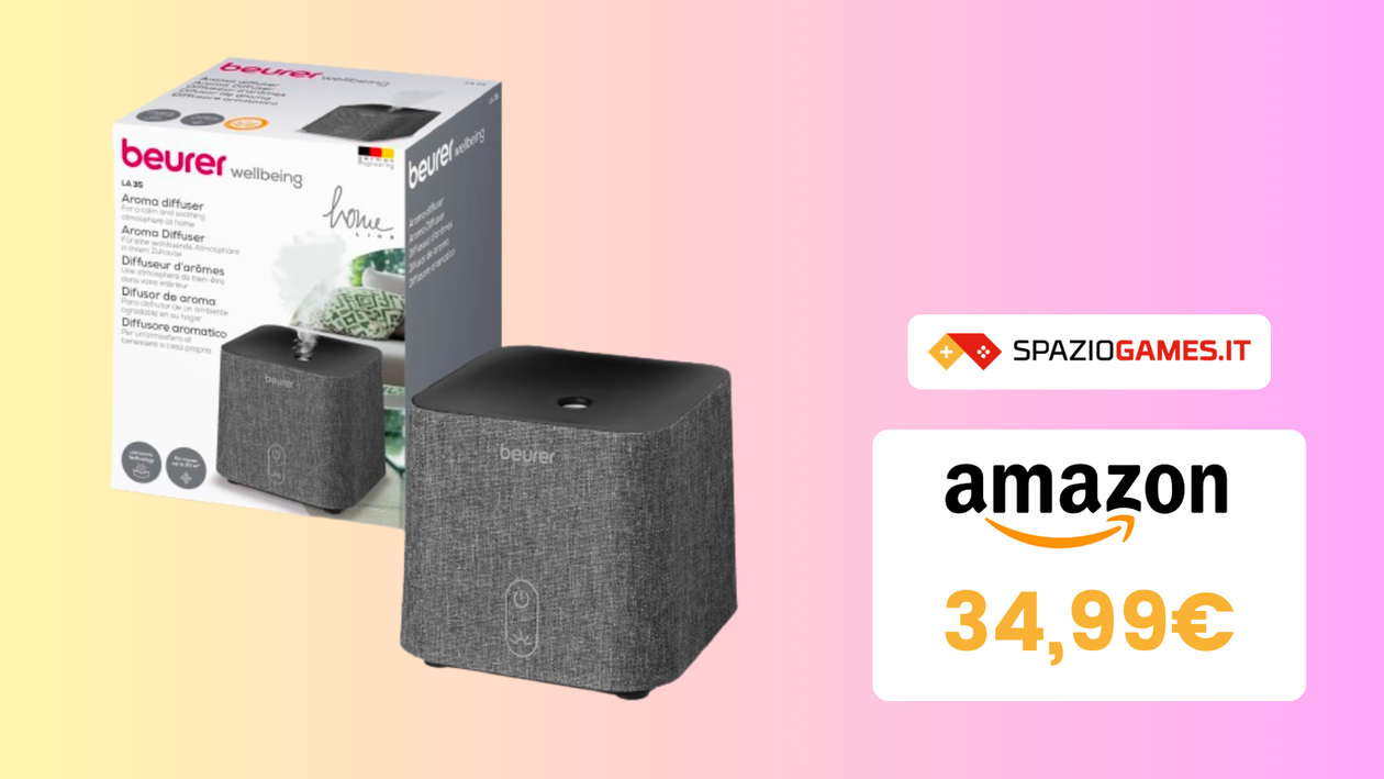 Immagine di Godetevi un momento di relax con questo Diffusore di Aromi Beurer: oggi è anche in SCONTO!