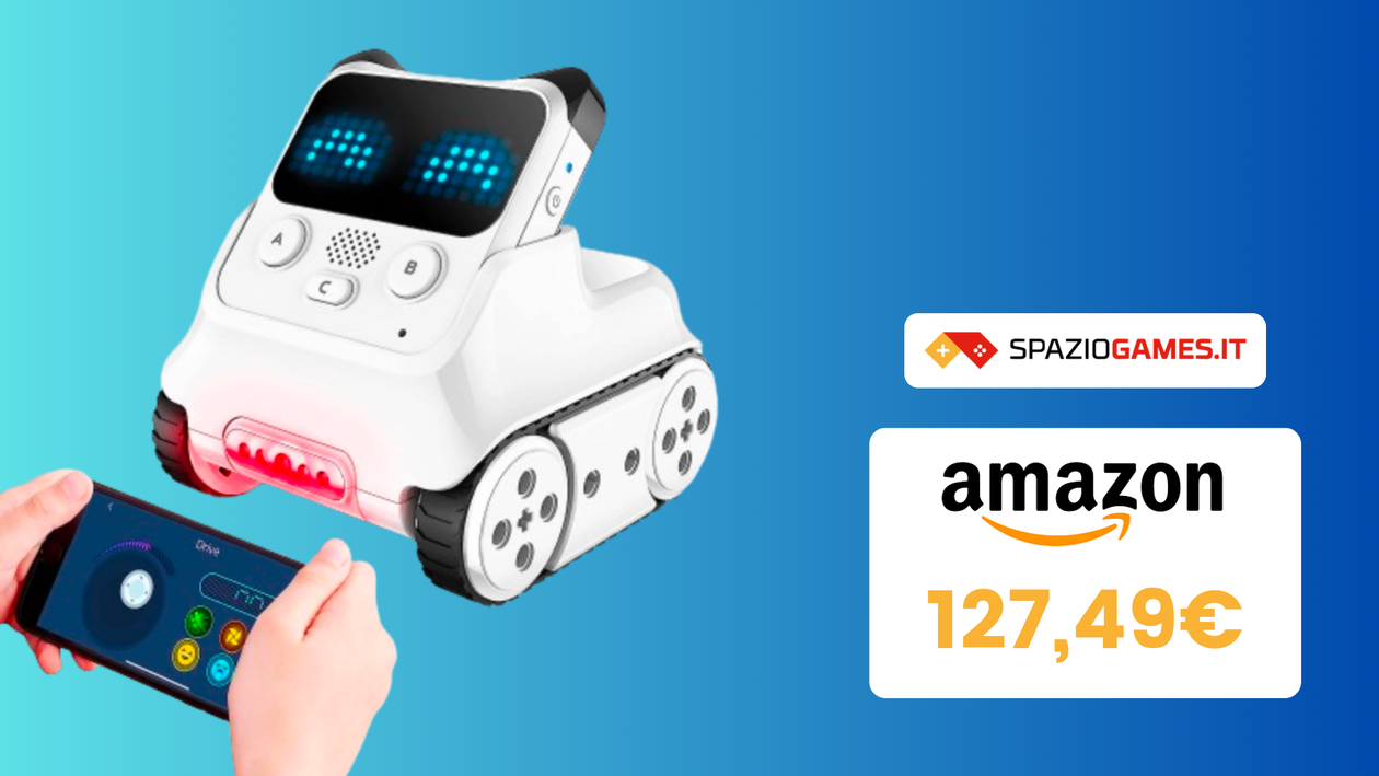 Immagine di Questo robot stimola la curiosità dei bambini e oggi costa il 15% in meno
