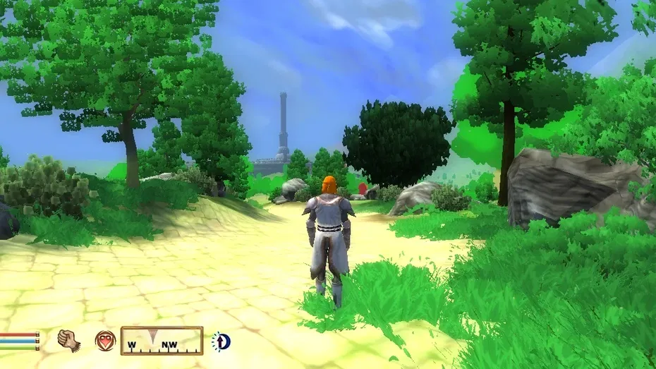 Immagine di The Elder Scrolls Oblivion come Zelda Wind Waker è davvero... strano