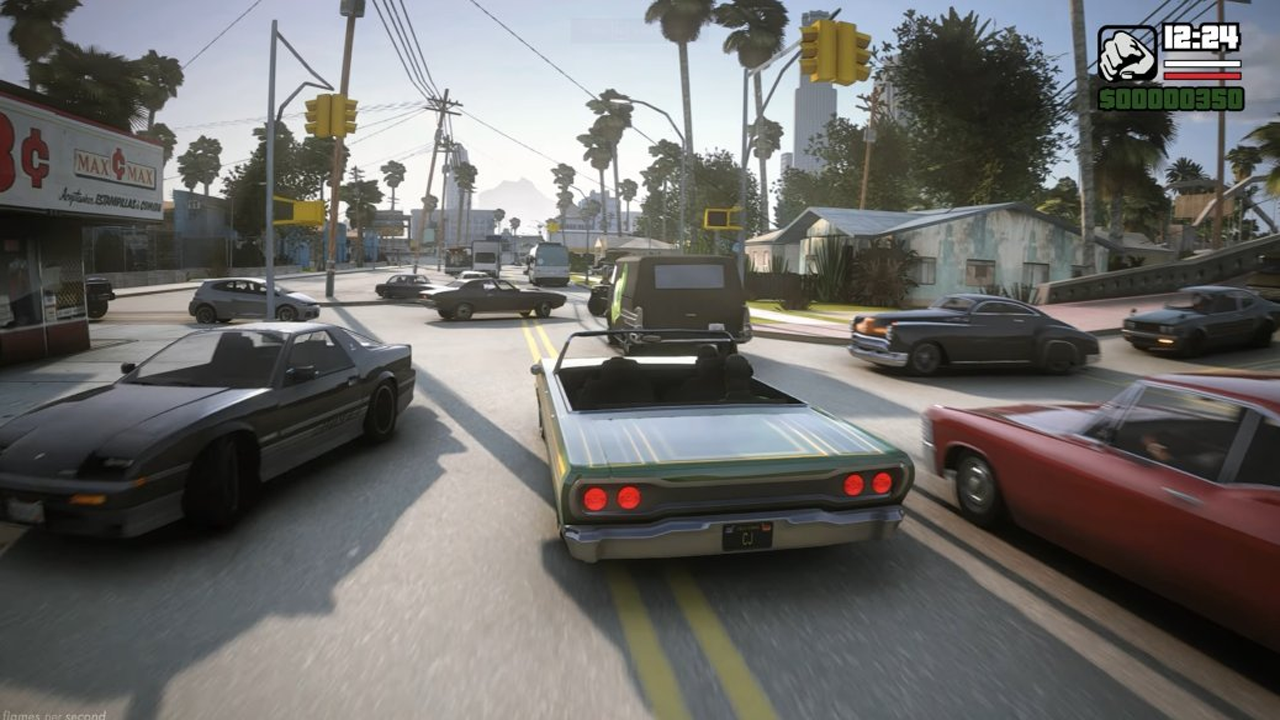 GTA: San Andreas, il remake dei fan in UE5 sorprende