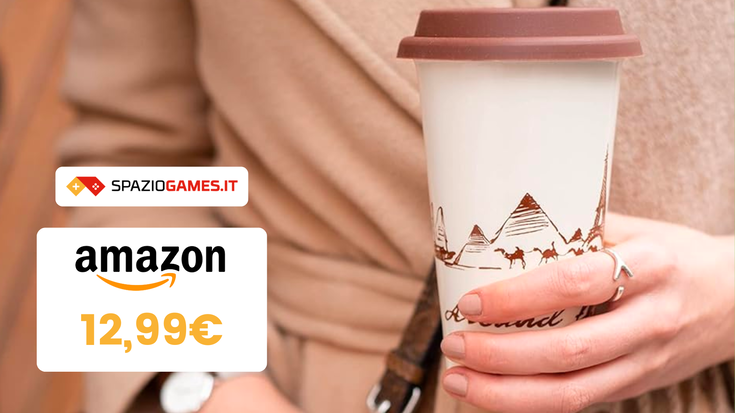 La COMODISSIMA Travel Mug De'Longhi oggi costa solo 12,99€!