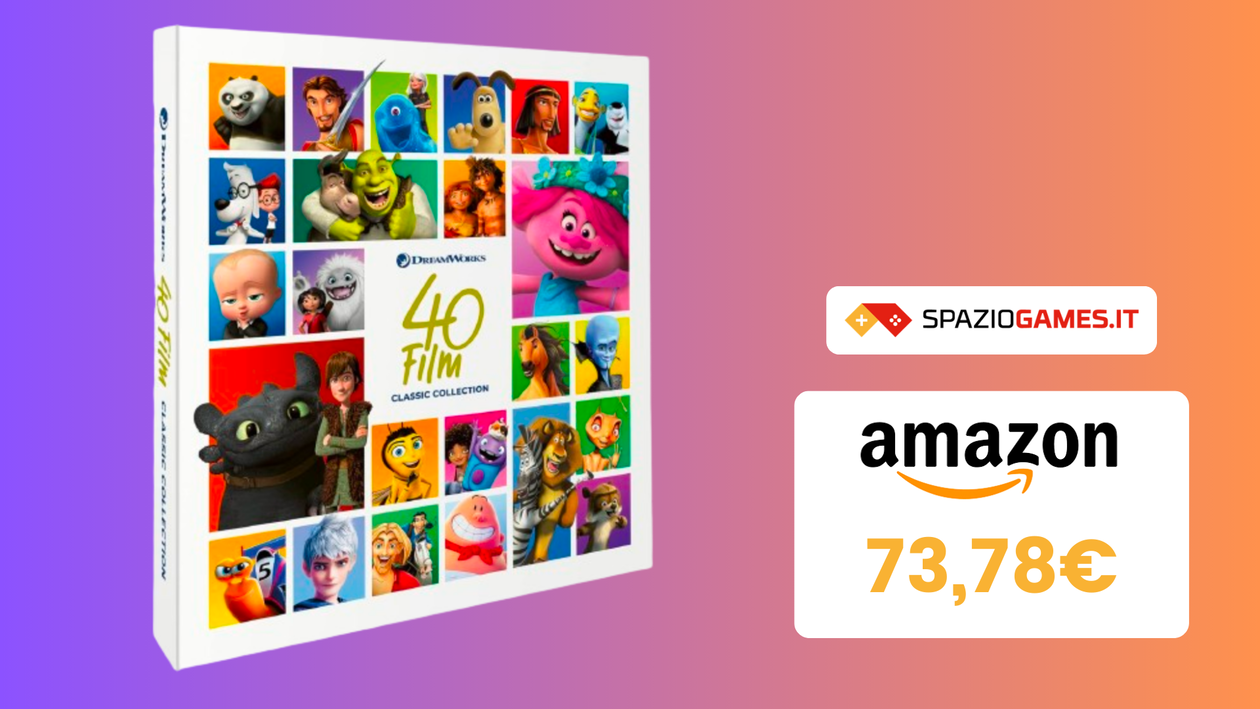 Immagine di Il COFANETTO PERFETTO per gli amanti del cinema Dreamworks: solo 73€ per 40 film!