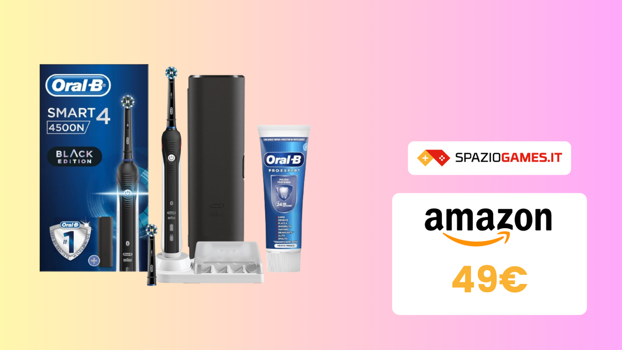 Immagine di Questo spazzolino elettrico Oral-B è un AFFARE a soli 49€!