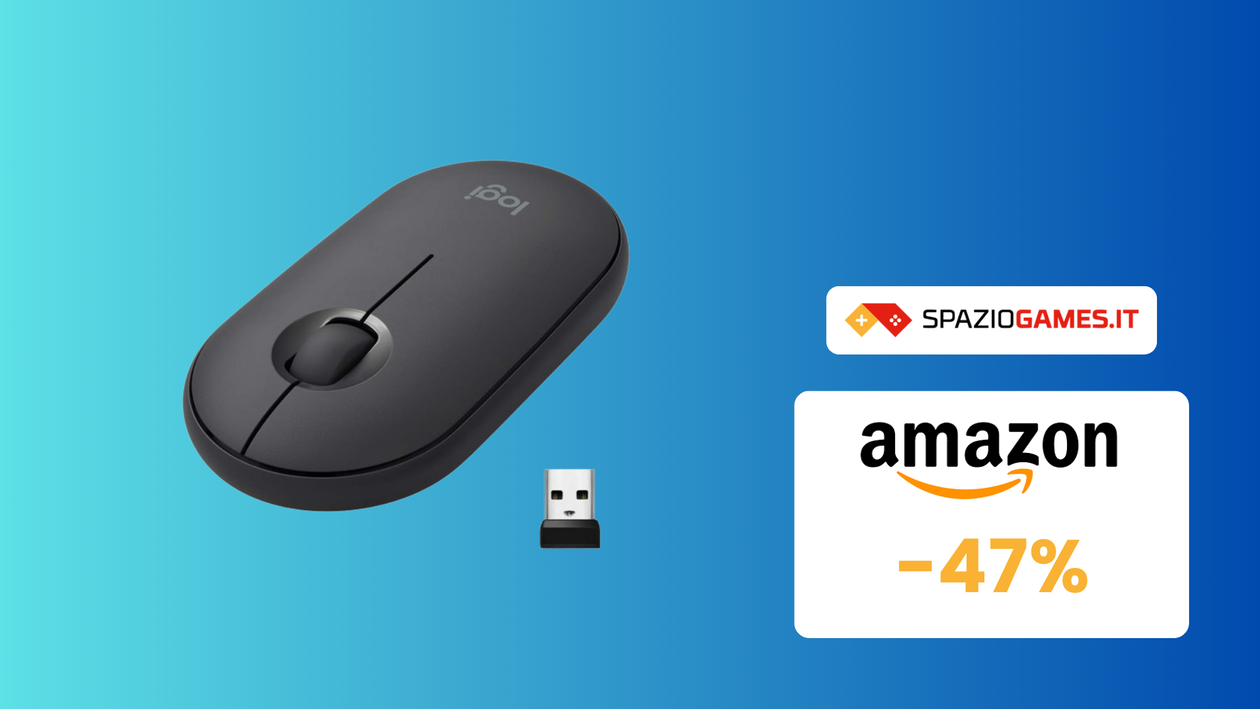 Immagine di L'OTTIMO mouse Logitech Pebble oggi costa QUASI la metà! (-47%)