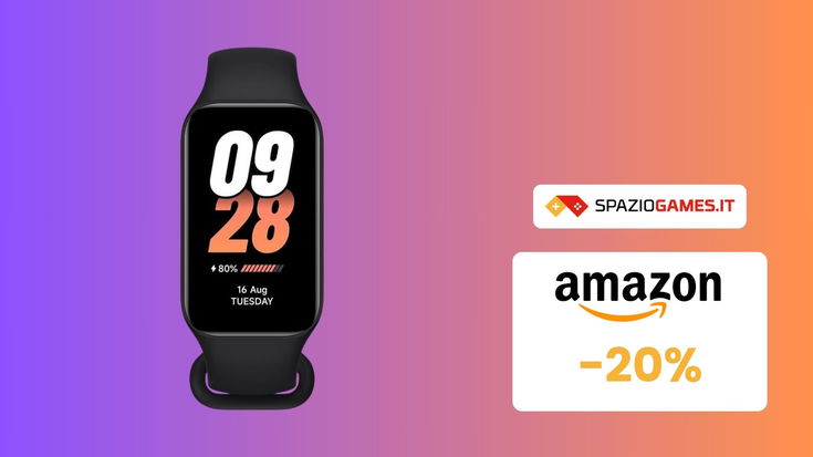 Xiaomi Smart Band 8 Active al prezzo PIÙ BASSO di sempre su Amazon! (-20%)