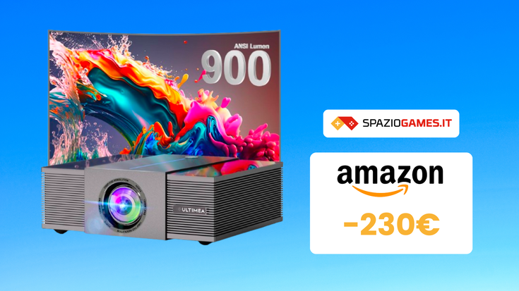 OTTIMO proiettore 4K a un super prezzo con questo DOPPIO SCONTO!