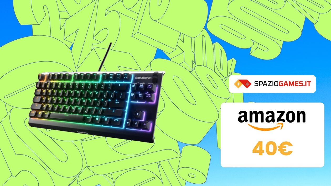 Immagine di Questa SPLENDIDA tastiera da gaming la paghi solo 40€!