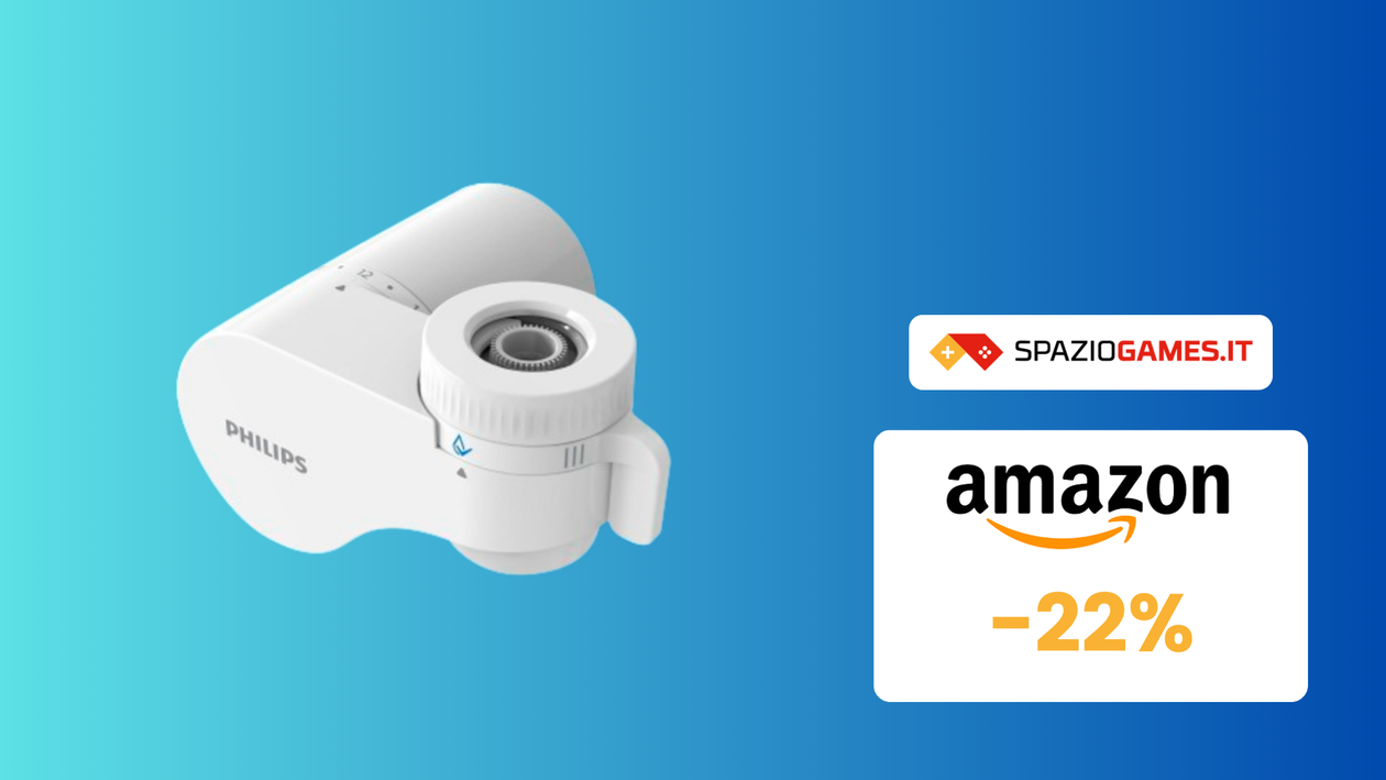 Immagine di Godetevi la vostra acqua con questo sistema di filtraggio Philips a prezzo SPECIALE: -22%