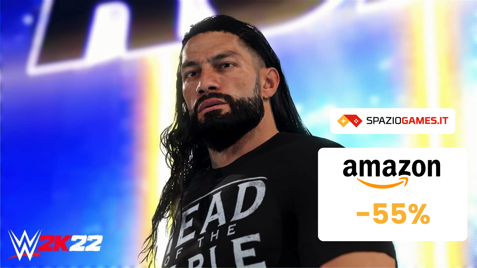 WWE 2K22 a meno di METÀ PREZZO su Amazon! (-55%)