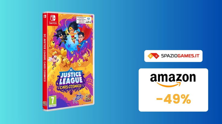 Justice League: Caos Cosmico per Switch quasi A META' PREZZO! Soli 25€!