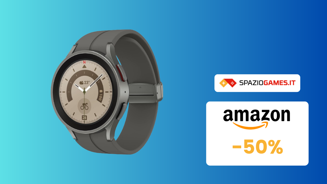 Immagine di SUPER sconto su Galaxy Watch5 PRO! (-50%)