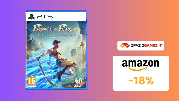 Prezzo TOP su Prince of Persia: The Lost Crown per PS5: lo paghi SOLO 40€!