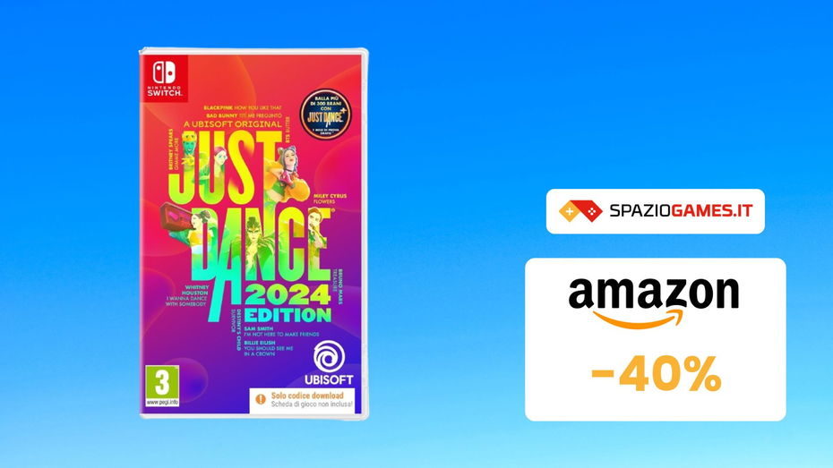 Immagine di SUPER sconto su Just Dance 2024 per Nintendo Switch! (-40%)