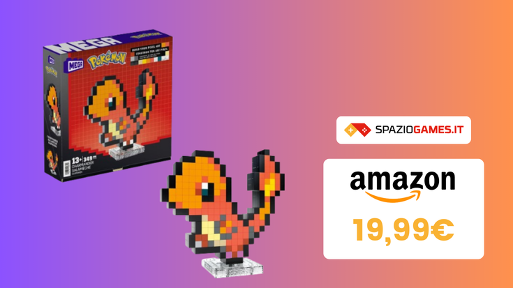 OFFERTA A TEMPO! Set di costruzioni Charmander a soli 19€!