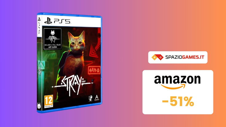 Stray per PS5 oggi vi costa MENO DELLA META'! (-51%)