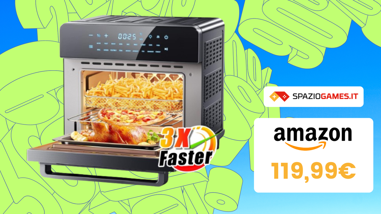 Immagine di OFFERTA TOP su questa CAPIENTE friggitrice ad aria (-50€)