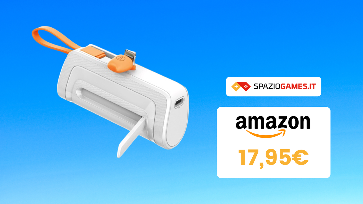 Immagine di Ora avere un Mini Power Bank Ultra-Rapido vi costa SOLO 17€!