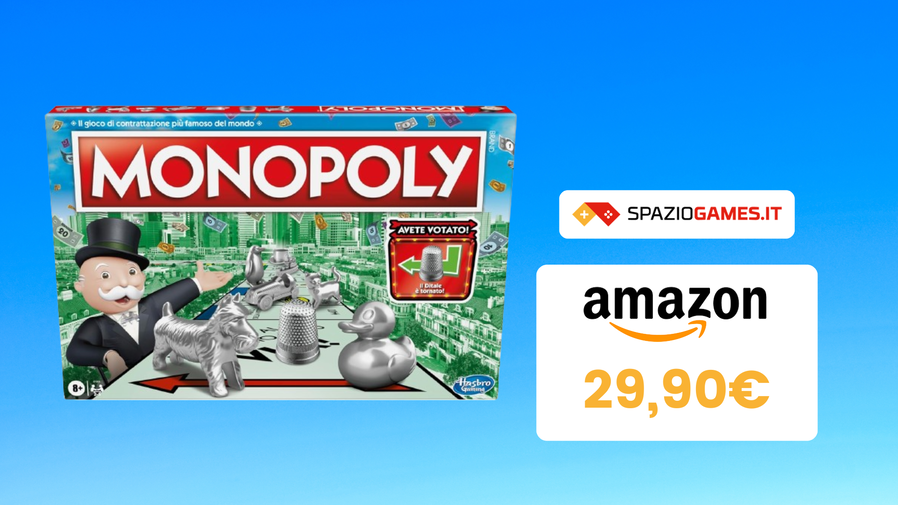 Immagine di Partitina a Monopoly? Oggi vi costa meno di 30€!