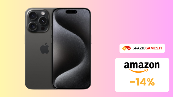 OFFERTA TOP! iPhone 15 Pro in SCONTO di 170€ su Amazon!