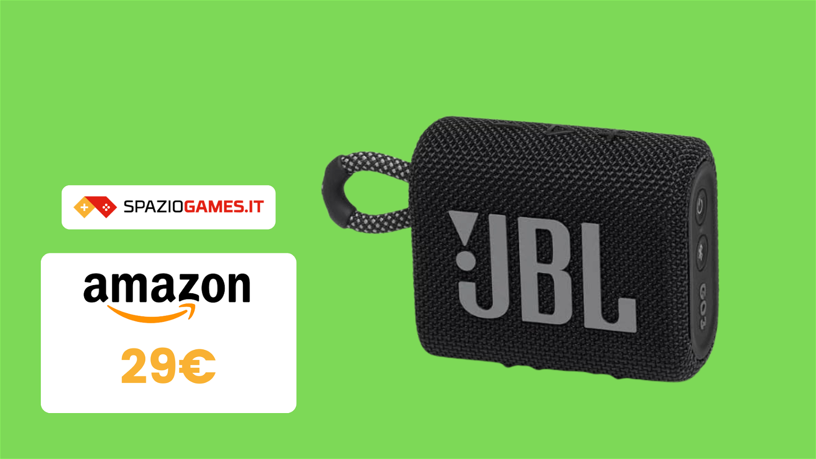 OTTIMO speaker JBL GO 3 ora a meno di 30€!