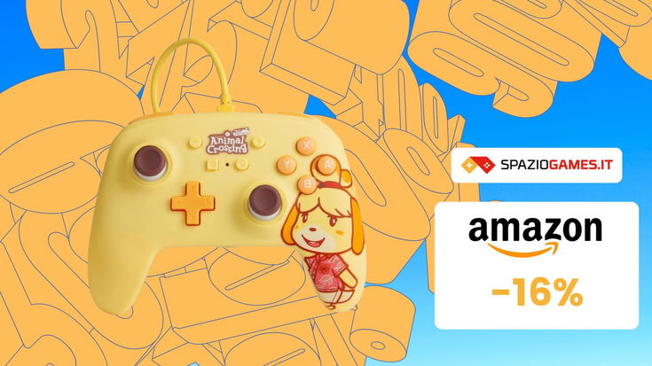 Controller per Nintendo Switch di Animal Crossing, CHE PREZZO! Su Amazon risparmi il 16%!