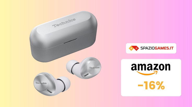 Auricolari Technics a prezzo SHOCK su Amazon! (-16%)