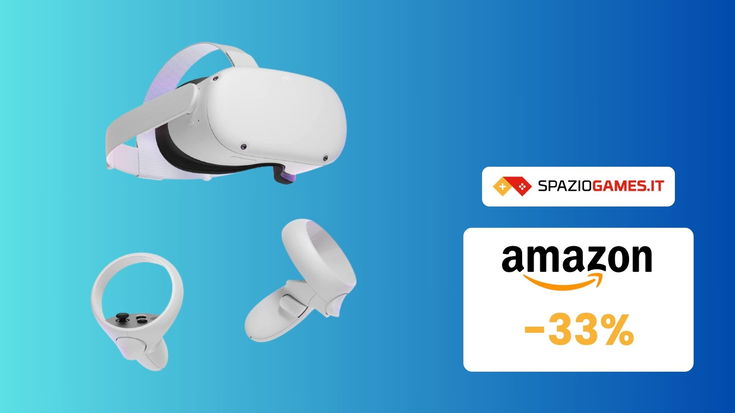 SUPER sconto sul visore VR Meta Quest 2! (-33%)