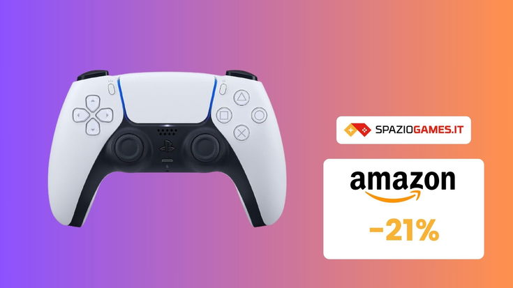 SVUOTATUTTO AMAZON: controller DualSense in sconto del 20%!