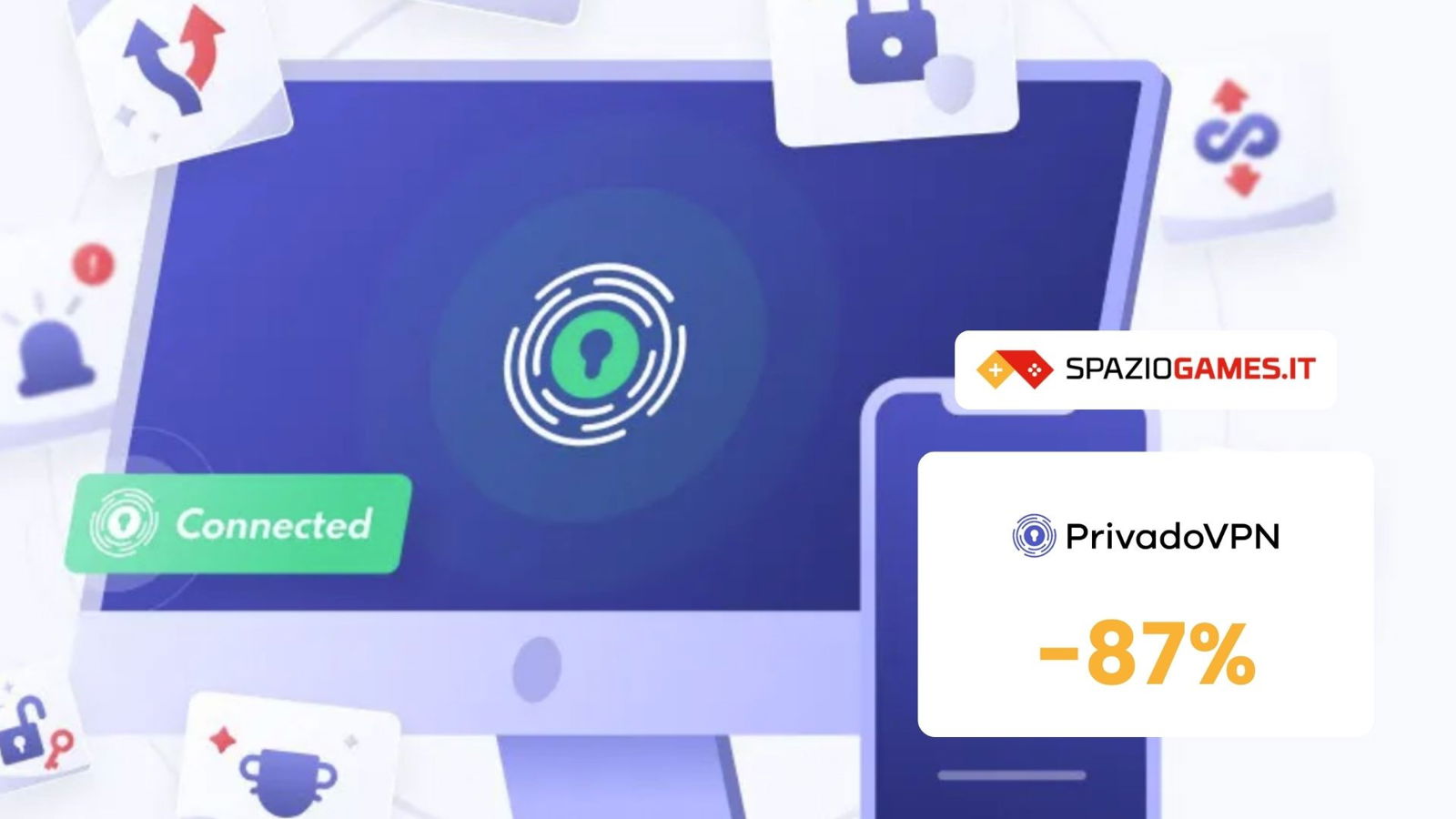 Privado VPN: APPENA 1,48€ al mese per un servizio premium! OFFERTA  IMPERDIBILE! - SpazioGames