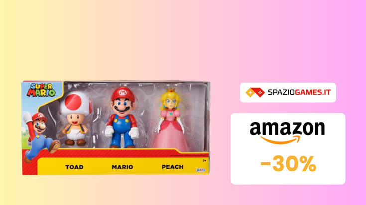 Super Mario 3 Pack Collection al prezzo PIÙ BASSO di sempre su Amazon! (-30%)