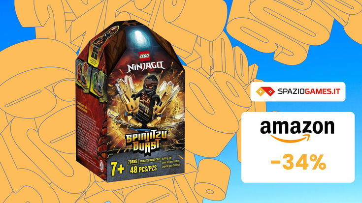 LEGO Ninjago Spinjitzu Burst: FANTASTICO a PREZZO MINI: solo 35€!