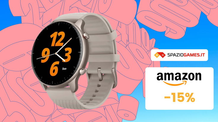 Smartwatch Amazfit GTR 2 a un PREZZO ECCEZIONALE su Amazon: solo 89€!