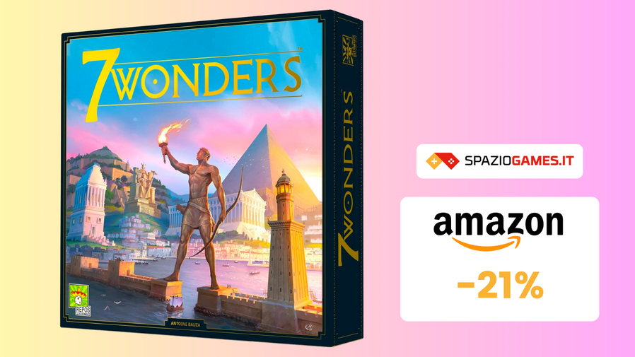 Immagine di 7 Wonders a un prezzo SUPER: costa solo 33€!