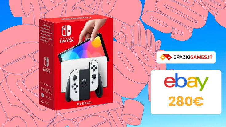 DOPPIO SCONTO su Nintendo Switch OLED! Lo puoi avere a soli 280€!