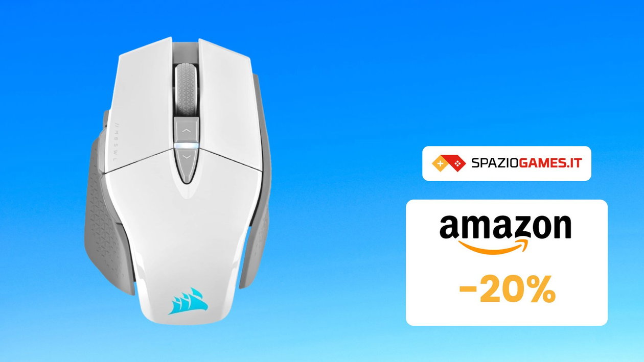 Immagine di Mouse Corsair M65 RGB Ultra SOTTOCOSTO su Amazon, AFFARE al -20%!