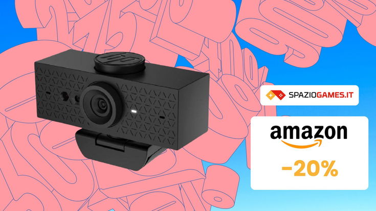 Webcam HP 620 al prezzo PIÙ BASSO di sempre su Amazon! (-20%)