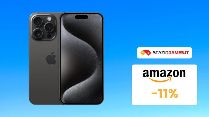 iPhone 15 Pro, CHE PREZZO! Su Amazon risparmi l'11%!