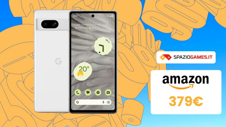 DOPPIO SCONTO sul Google Pixel 7a! Oggi potete averlo a soli 379€! (-26%)