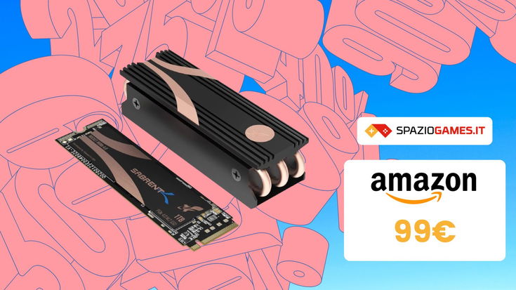 Questo SSD Sabrent non è mai costato così POCO! Solo 99€