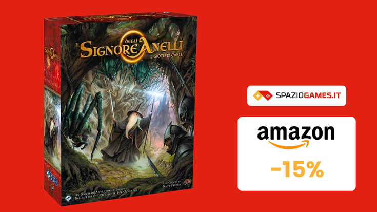 Il gioco di carte de Il Signore degli Anelli ora a PREZZO TOP su Amazon!