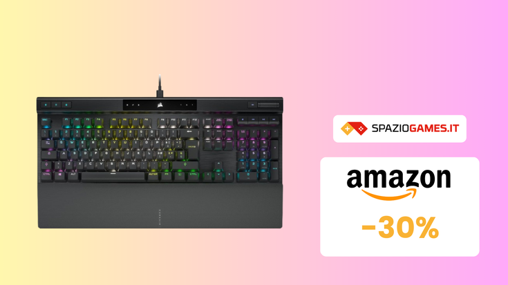 Corsair K70 PRO RGB, CHE PREZZO! Su Amazon risparmi il 30%