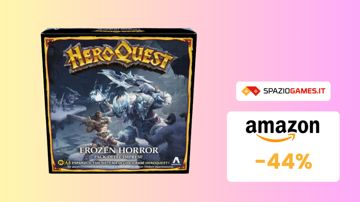 Prezzo RIDICOLO su questa espansione di HeroQuest! (-44%)