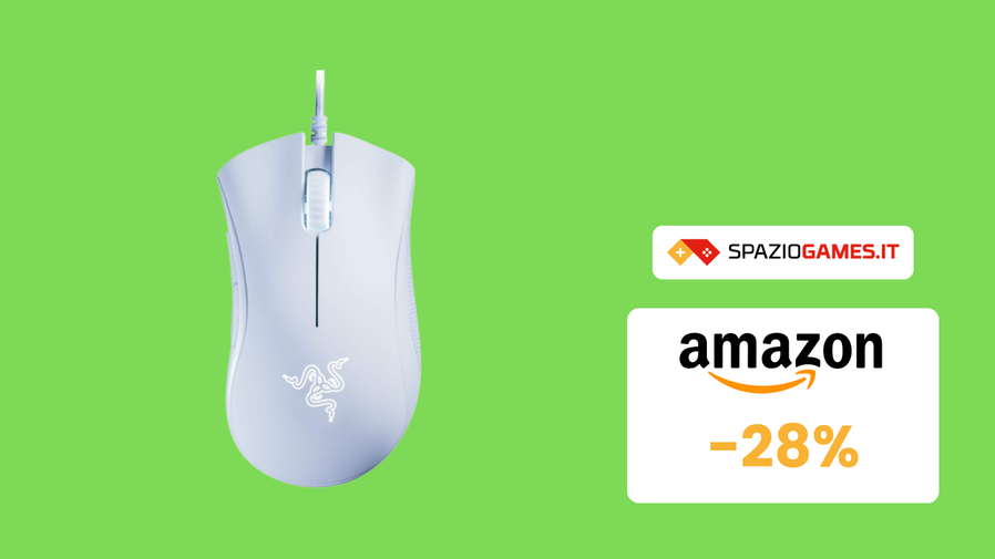 Immagine di Mouse Gaming Razer a un prezzo SHOCK su Amazon! Lo paghi solo 28€