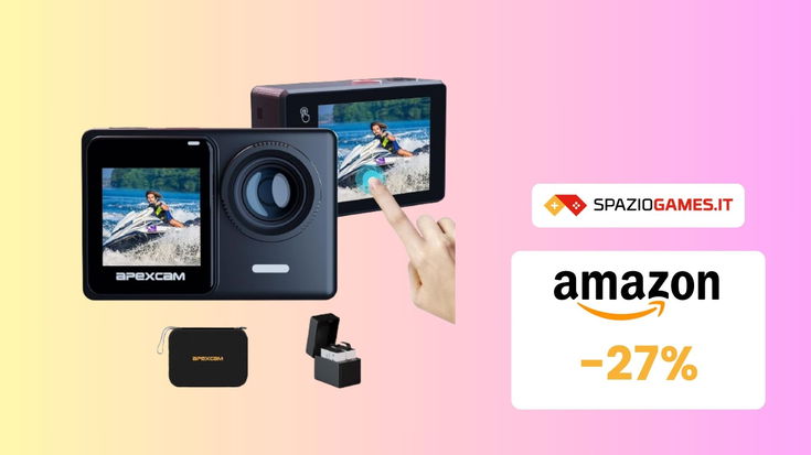 Action Cam 4K a un PREZZO MAI VISTO: solo 80€!