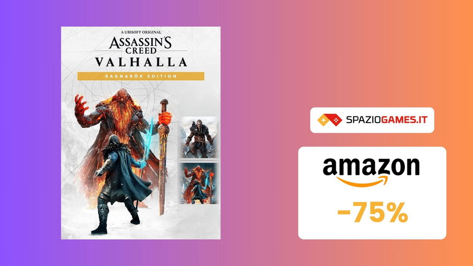 Immagine di SUPER OFFERTA su Assassin's Creed Valhalla Ragnarök per PC: solo 25€! (-75%)