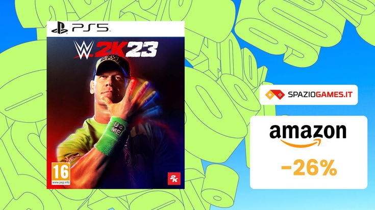 SVUOTATUTTO AMAZON: WWE 2K23 in sconto del 26%!